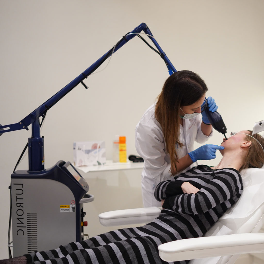 zabieg laserem frakcyjnym lutronic