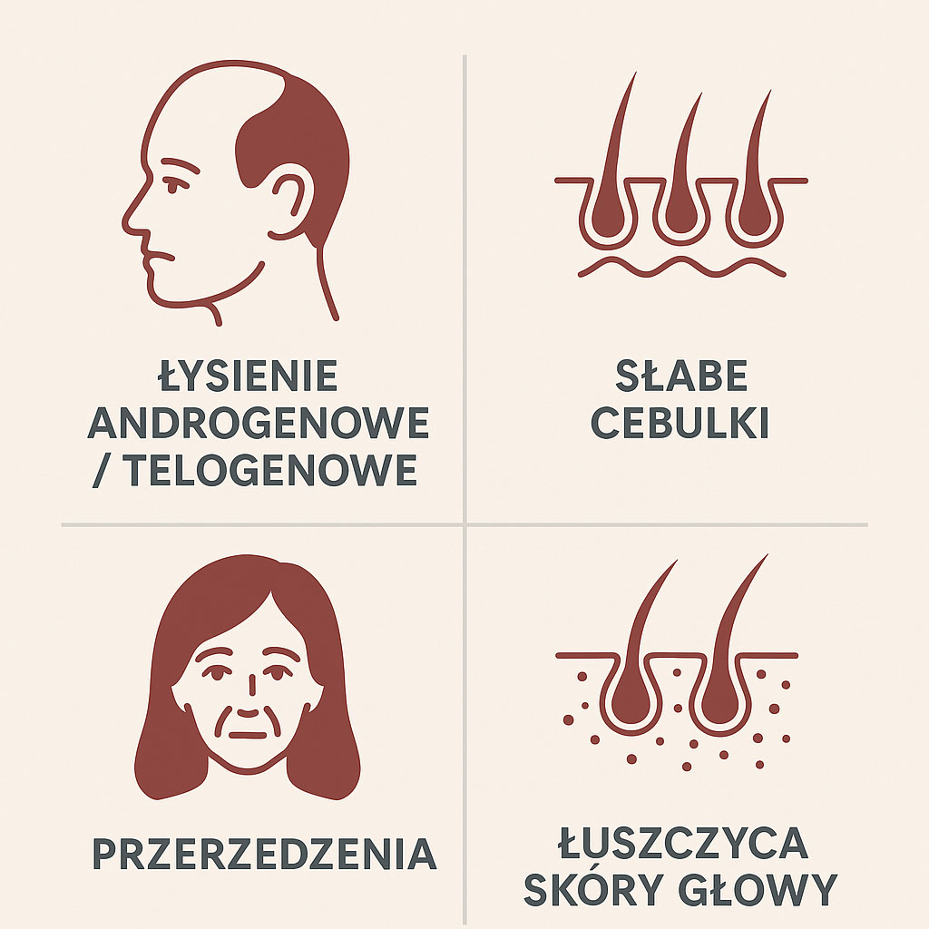 laser tulowy na problemy z wypadaniem wlosow