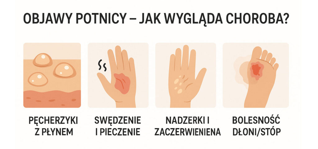 objawy potnicy
