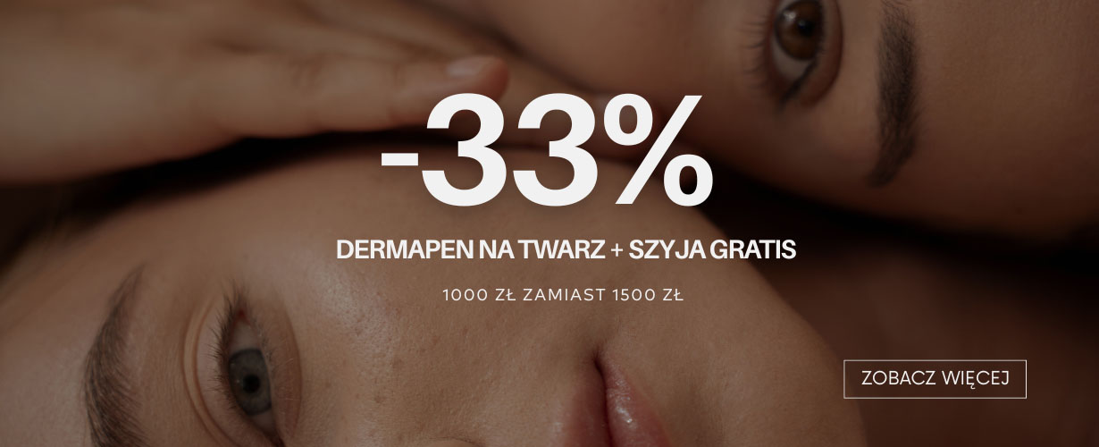 Dermapen na twarz + szyja GRATIS!
