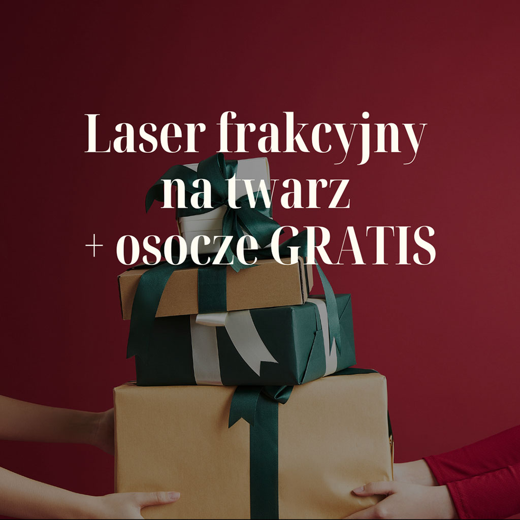 Laser frakcyjny na twarz + osocze GRATIS