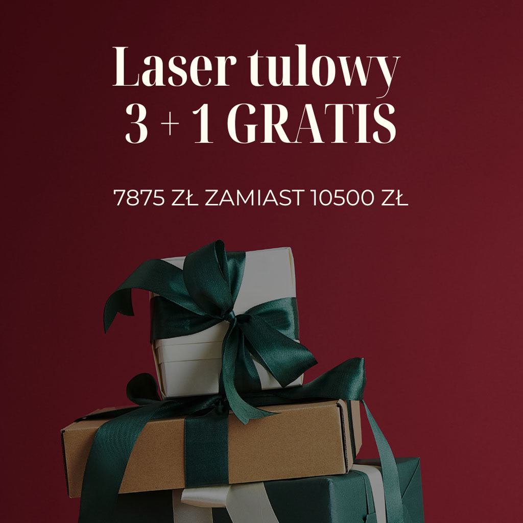 Laser tulowy – pakiet 3 + 1 GRATIS
