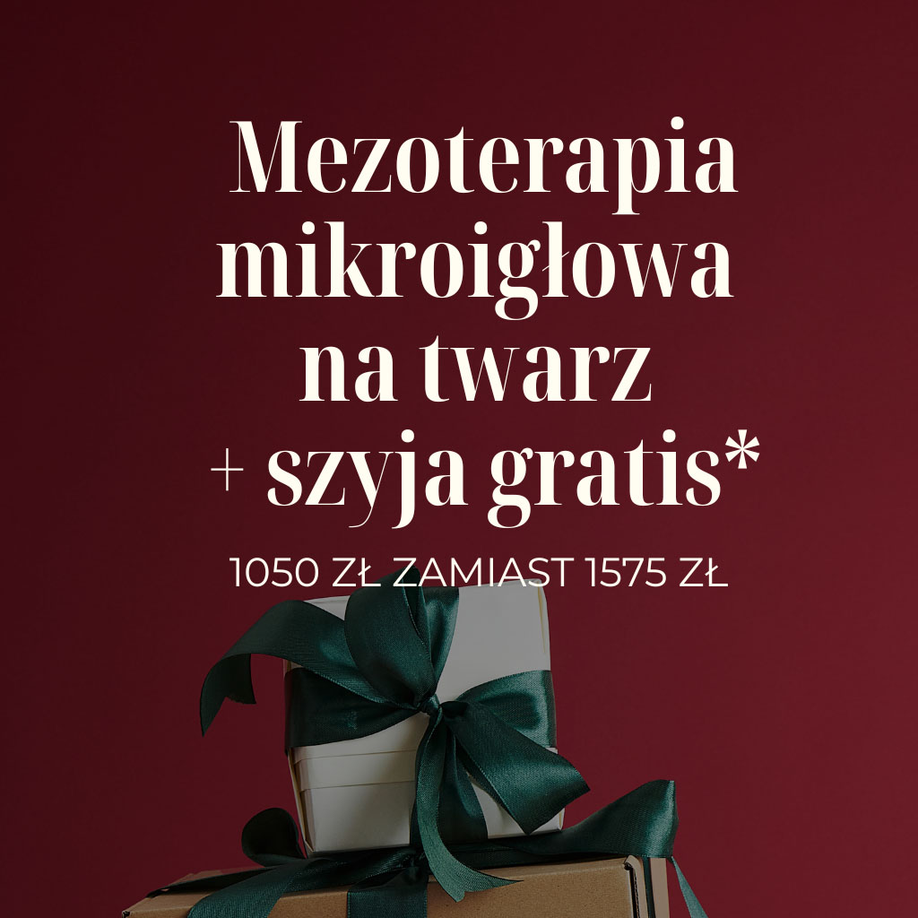 Mezoterapia mikroigłowa na twarz + szyja gratis